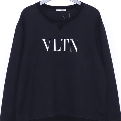 VALENTINO VLTN Logo Long Sleeve Sweatshirt Black Size L