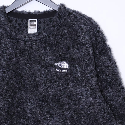 SUPREME x TNF 23SS High Pile Fleece Pullover Black Size L