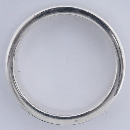 TIFFANY & CO 1837 Narrow Ring Silver Size ONE SIZE