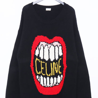 CELINE 21SS The Dancing Kid Knit Black Size M