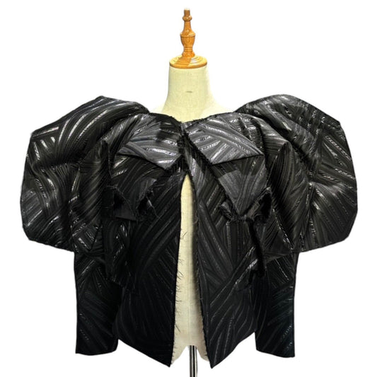 COMME des GARCONS 26SS Deconstructed Jacket Black Size XS