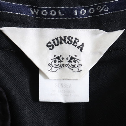 SUNSEA N.M Thickened Wide Pants Black Size 2