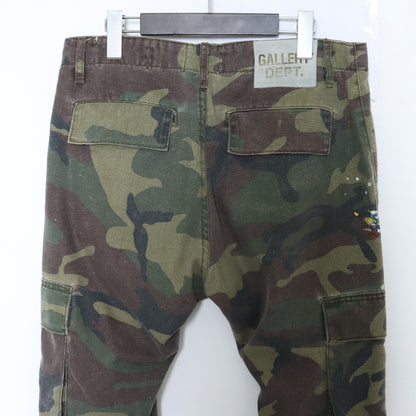 GALLERY DEPT. Camo Flare Carpenter Pants Khaki Size 31
