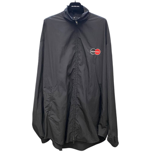 Balenciaga 20SS Credit Card Logo Nylon Windbreaker Size 46