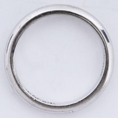 CHROME HEARTS 18K White Gold Wedding Ring Size ONE SIZE