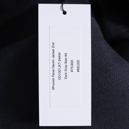 OPPOSE DUALITY 24AW 6-Pocket Panel Denim Dark Gray Size 44