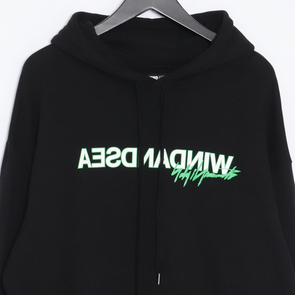 WIND AND SEA x WILDSIDE YOHJI YAMAMOTO Hoodie Black Size 4