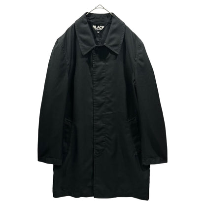 BLACK COMME des GARCONS 11AW Polyester Coat Black Size M