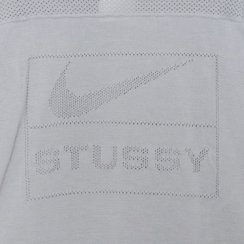 Stussy x Nike 24AW Gray Back Logo Knit Size M