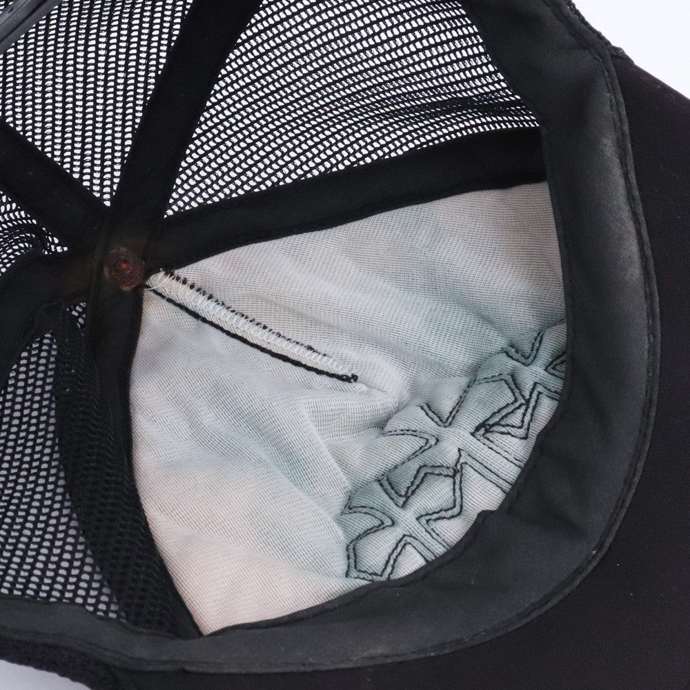 Chrome Hearts Old 3 Cemetery Cross Patch Cap Black Size F