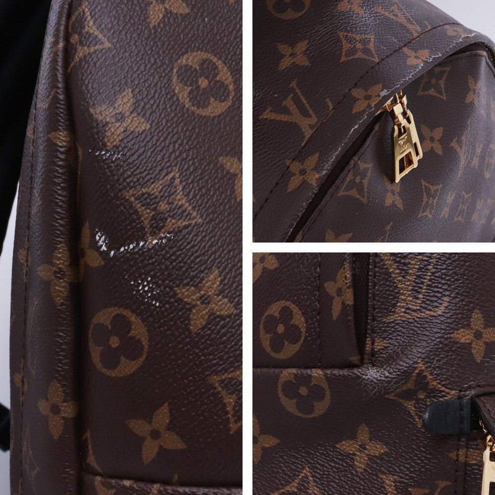 LOUIS VUITTON Monogram Palm Springs Backpack Brown Size MM