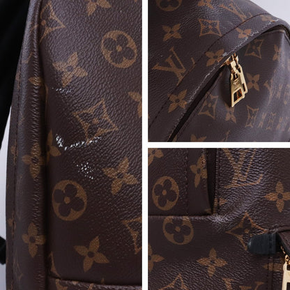 LOUIS VUITTON Monogram Palm Springs Backpack Brown Size MM