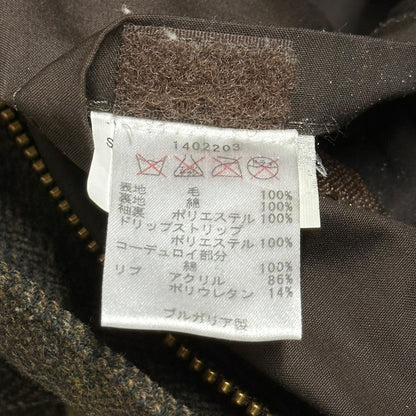 Barbour Bedale SL Waxed Tweed Oiled Jacket Size 36