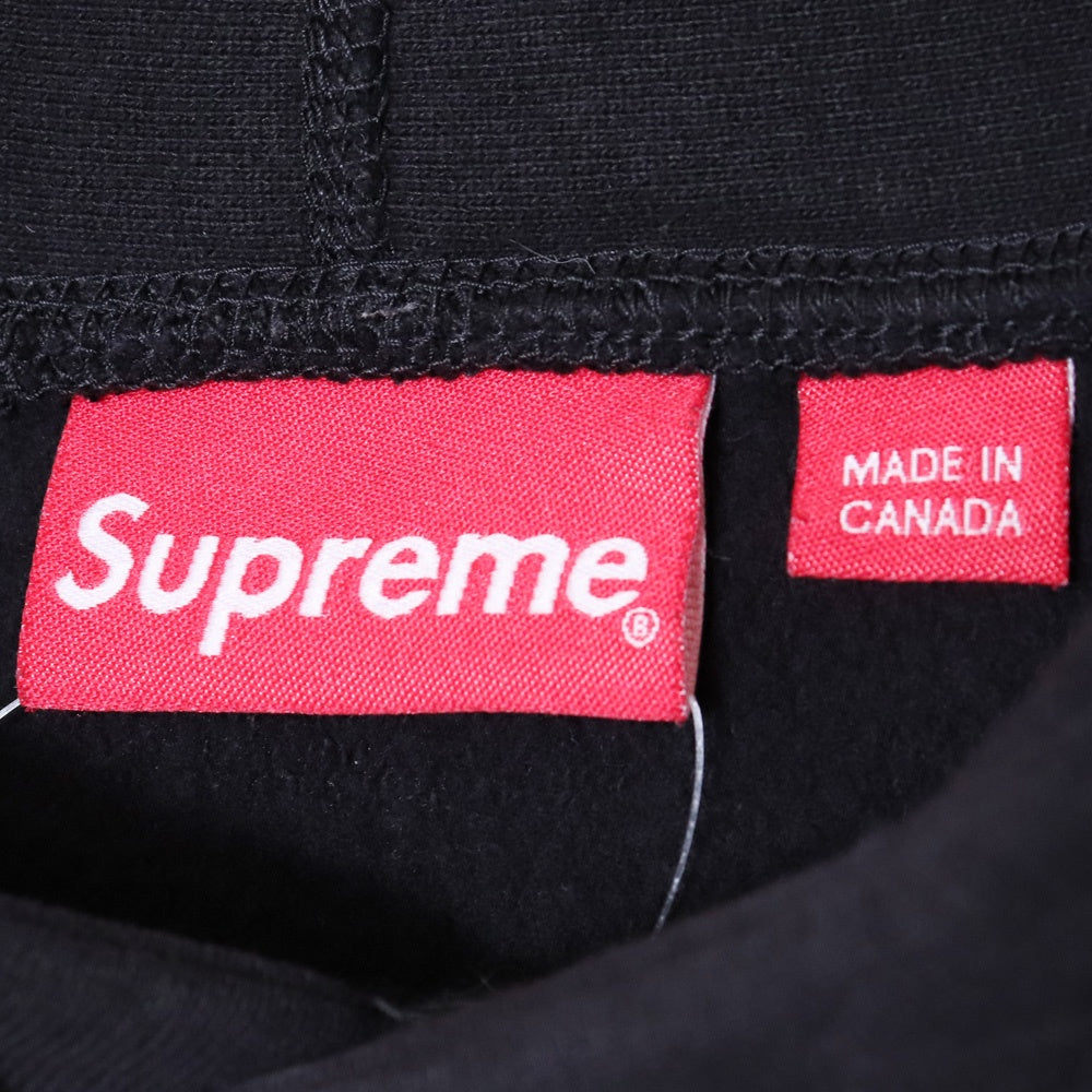 Supreme 19AW Bandana Box Logo Hoodie Black Size XL