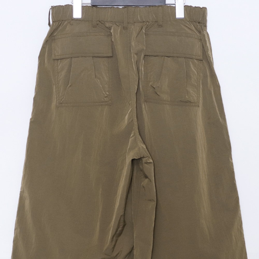 SASQUATCHFABRIX. 25SS Nylon Cargo Pants Olive Size M