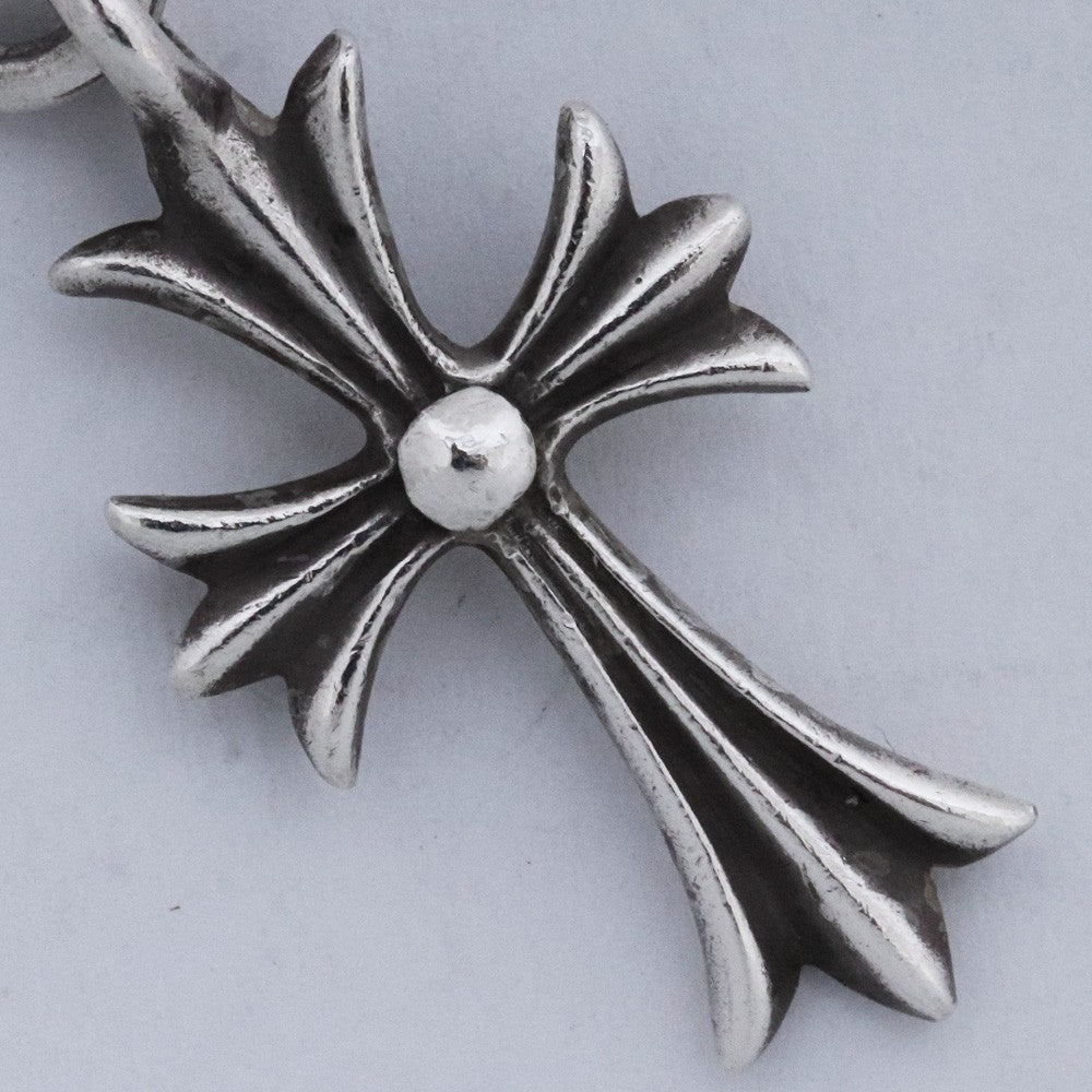 CHROME HEARTS 1BALL TNY CH CRS Charm Silver Size F