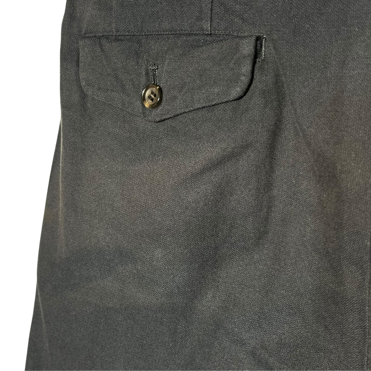 COMME des GARCONS HOMME 99AW Two-tuck Cotton Trousers Size L