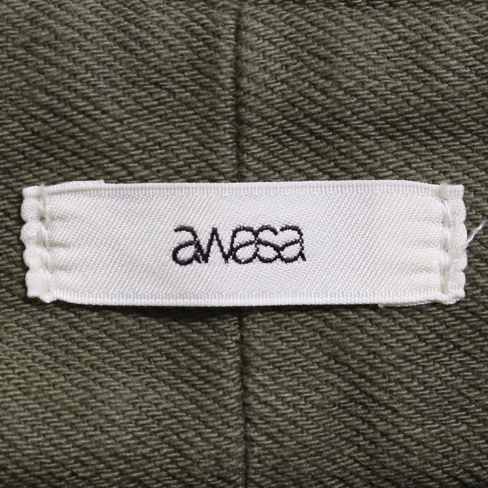 AWASA 25AW Cotton Washi Cargo Pants Khaki Size 2