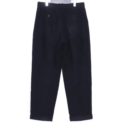 THE ROW Rolf Cotton Trousers Black Size 32