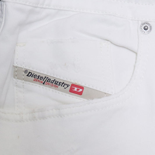 DIESEL JoggJeans D-Krooley Denim White Size 28