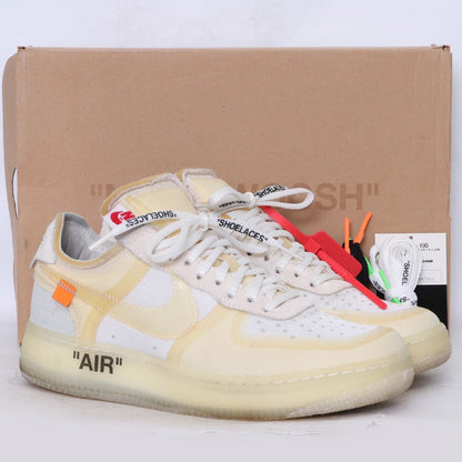 Off-White Nike The 10 Air Force 1 White Sneakers Size 27cm