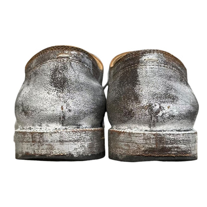 MAISON MARGIELA 20AW Tabi Bianchetto Shoes Silver Sneakers Size 36