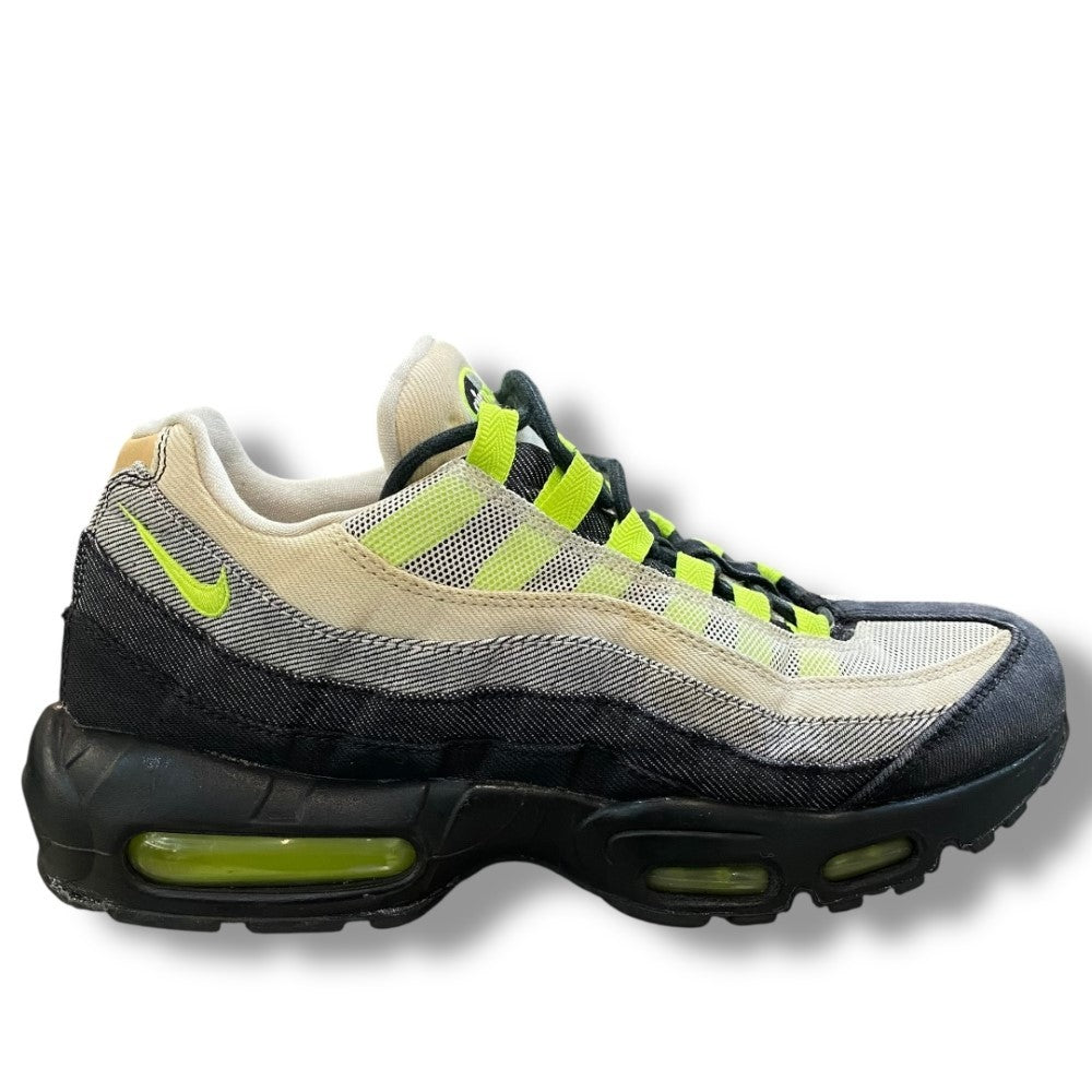 DENHAM NIKE AIR MAX 95 VOLT Yellow Sneakers Size 26.5cm