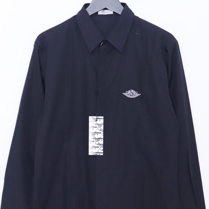 Dior x Nike 20AW Air Dior Wing Logo Shirt Navy Size 40