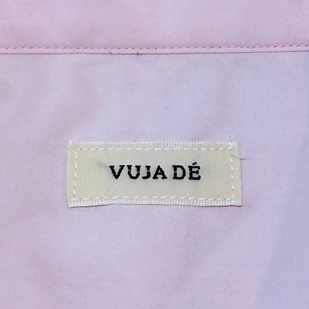 VUJA DE Wire Double Cuff Long Sleeve Shirt Pink Size M