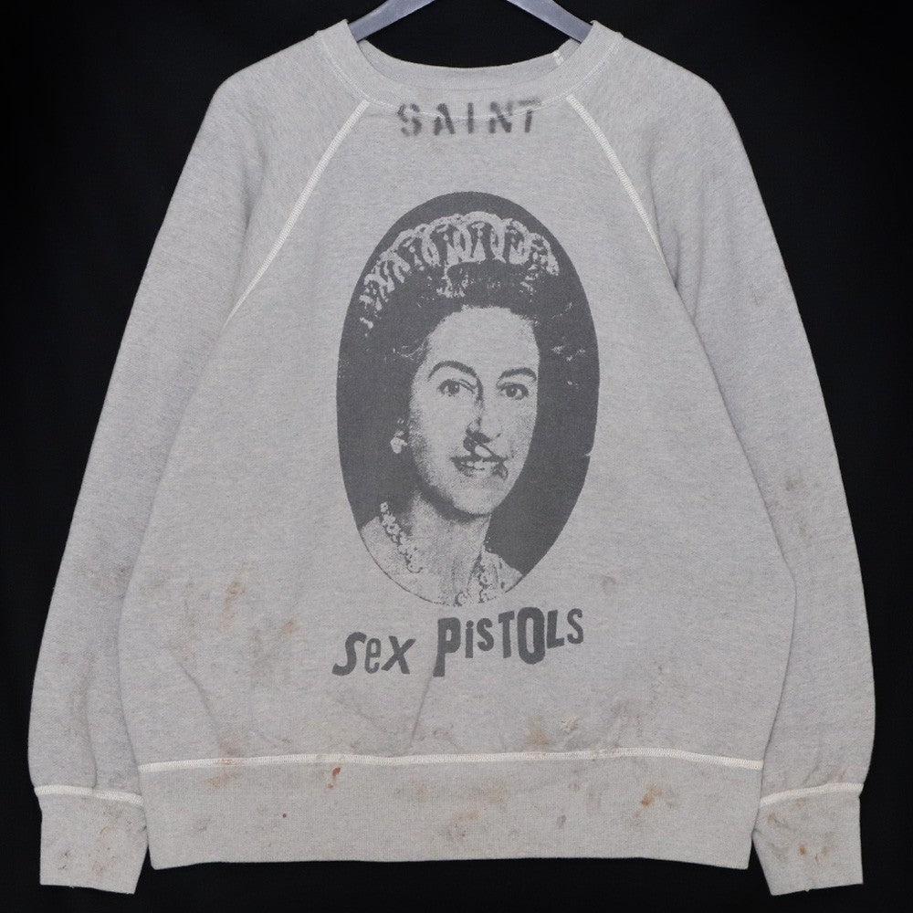 Saint Michael 24AW Sex Pistols Crewneck Sweatshirt Size L