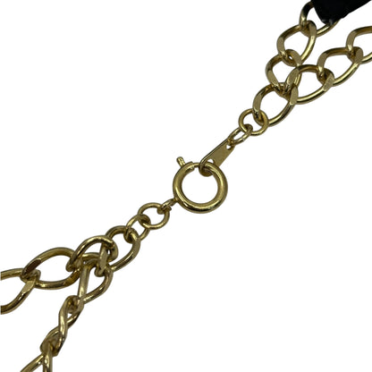 tricot COMME des GARCONS Triple-Strand Knit Necklace B&G