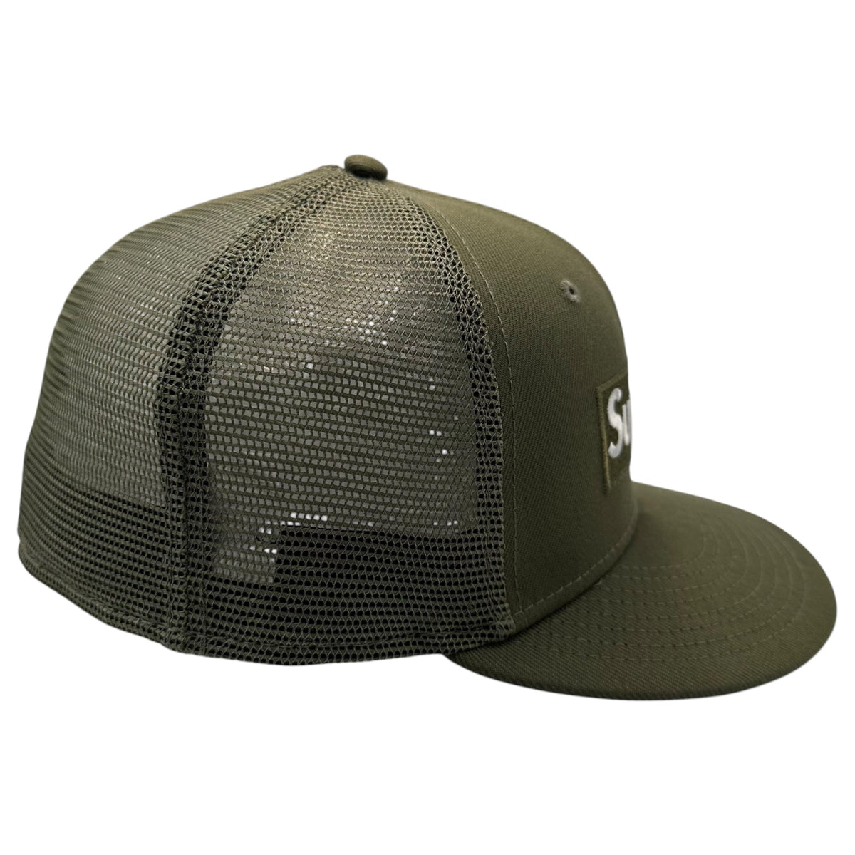 SUPREME 23SS Box Logo Mesh Back New Era Cap