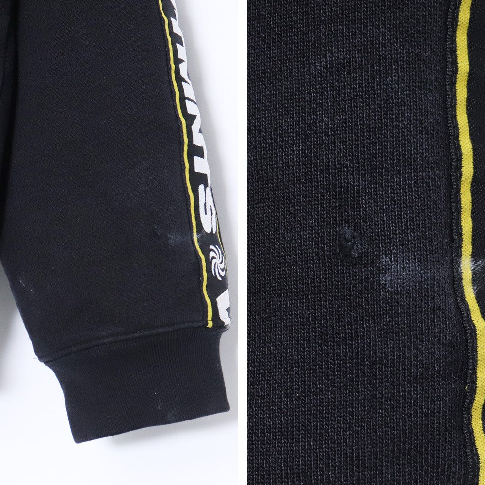 VETEMENTS Logo Tape Pullover Sweatshirt Black Size S