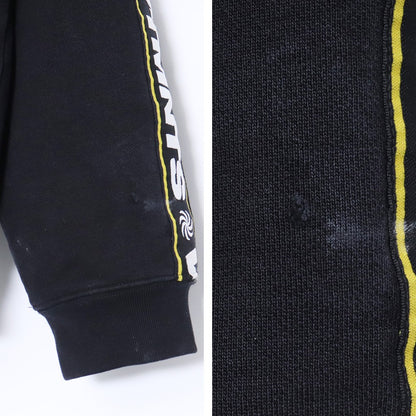 VETEMENTS Logo Tape Pullover Sweatshirt Black Size S