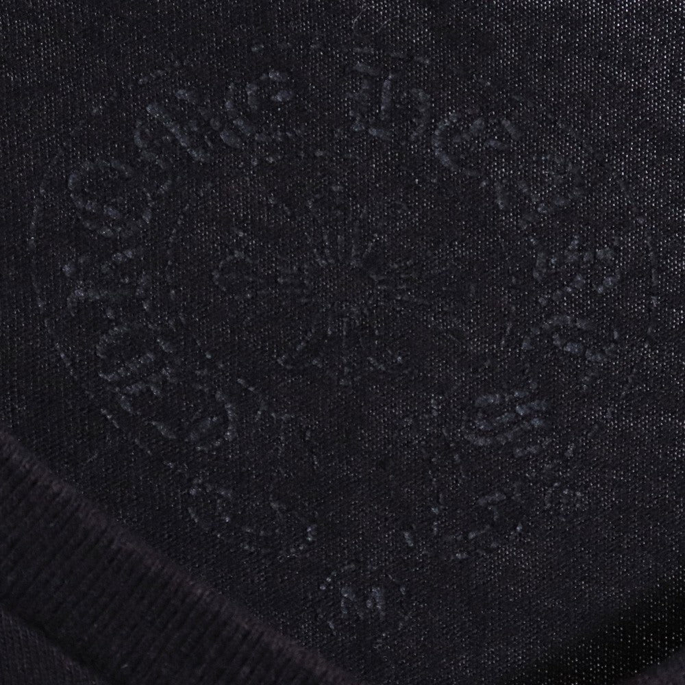 CHROME HEARTS Horseshoe T Bar Logo T-Shirt Black Size M