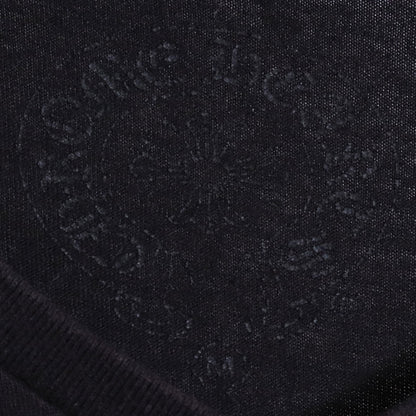 CHROME HEARTS Horseshoe T Bar Logo T-Shirt Black Size M