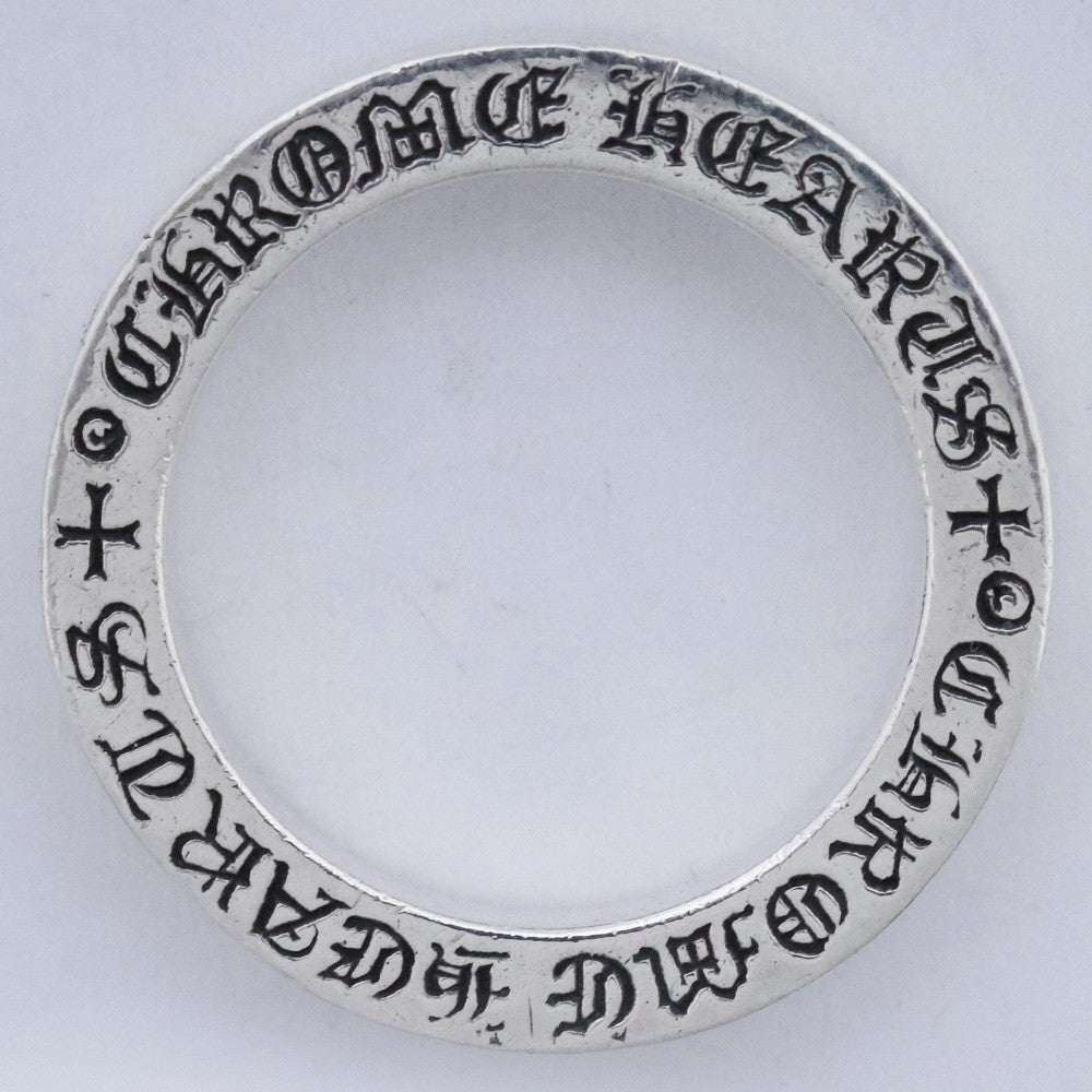 CHROME HEARTS 3mm Spacer Plain Ring Silver Size ONE SIZE