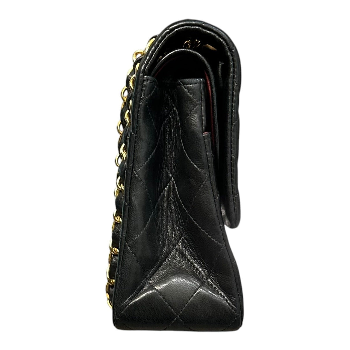 CHANEL 90s Vintage Matelasse Flap Handbag