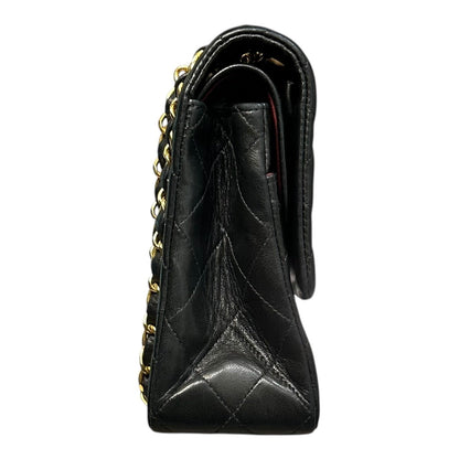 CHANEL 90s Vintage Matelasse Flap Handbag