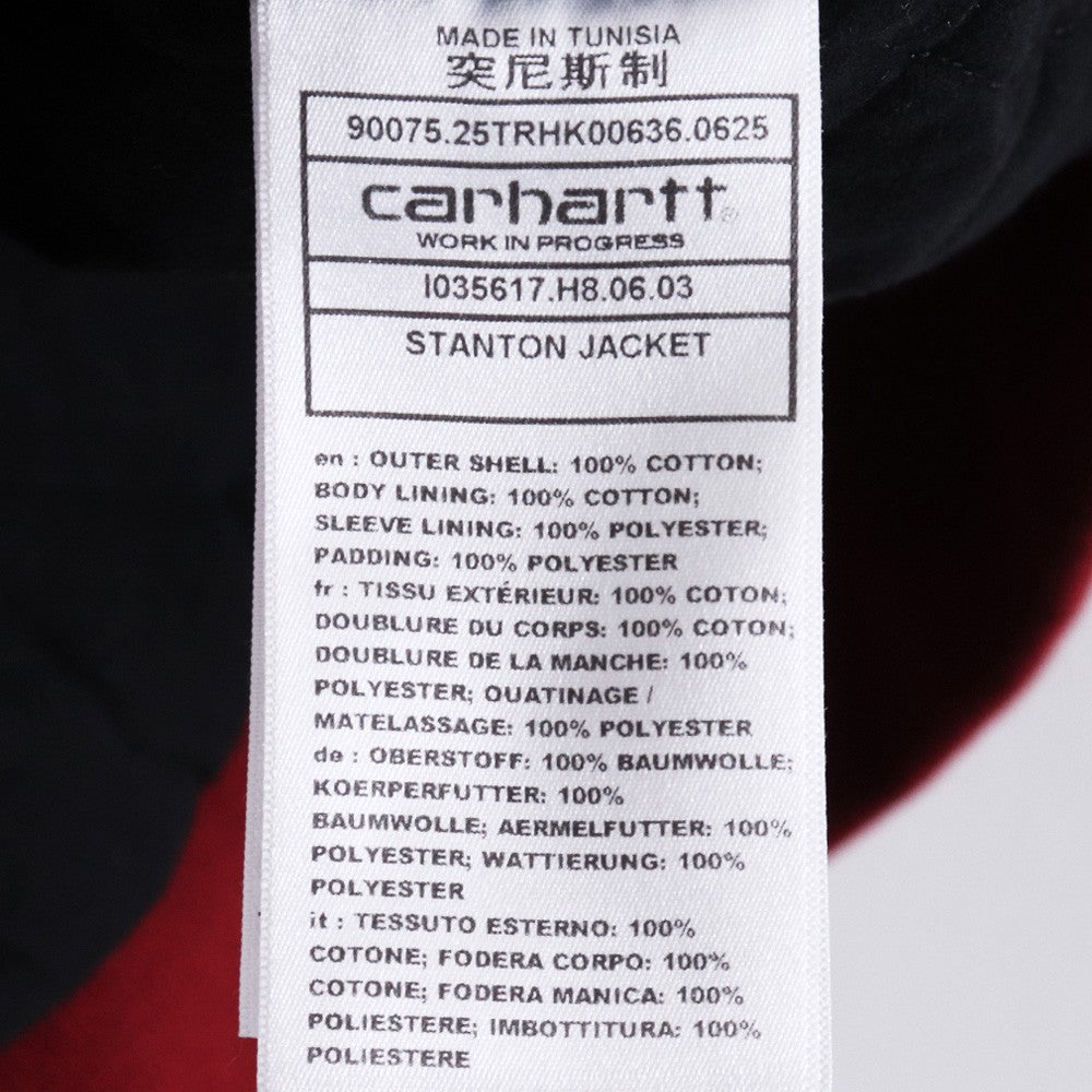 CARHARTT WIP 25AW Stanton Work Jacket Red Size M
