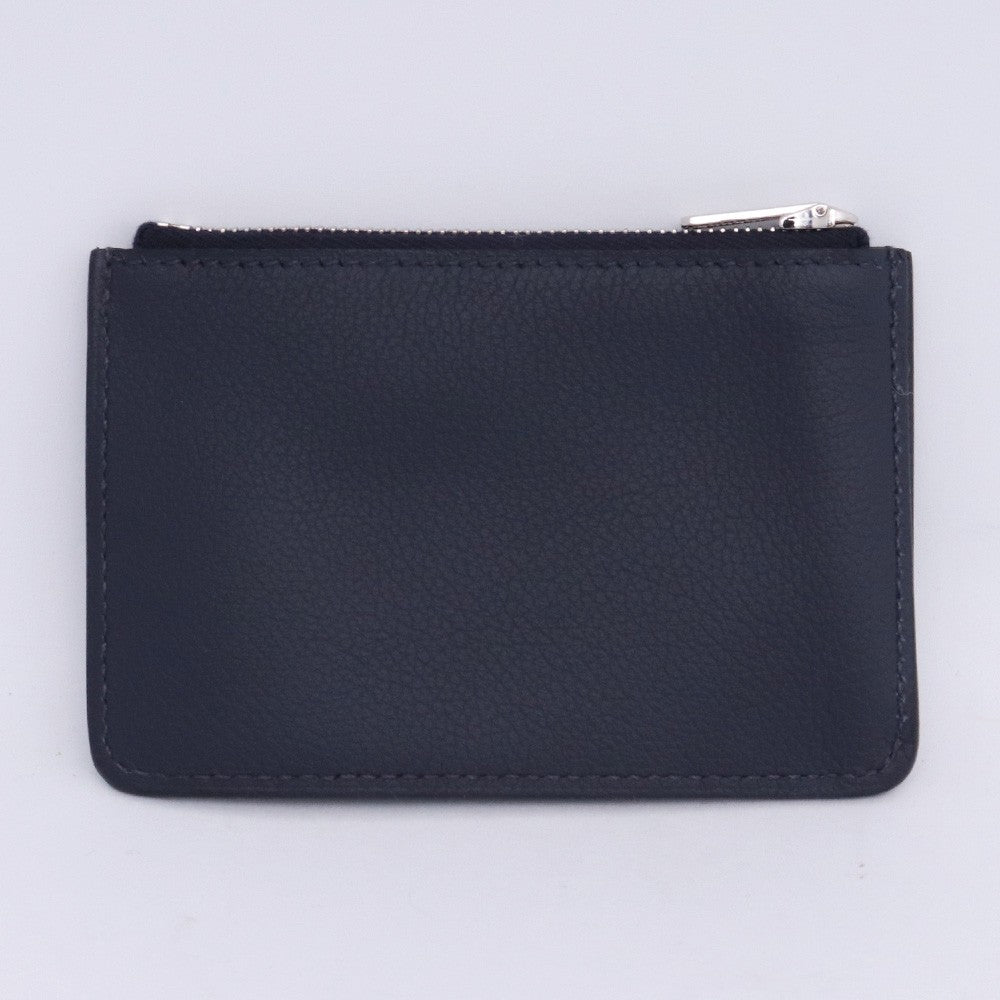 HERMES Constance Slim Bag Navy Silver Hardware Size F