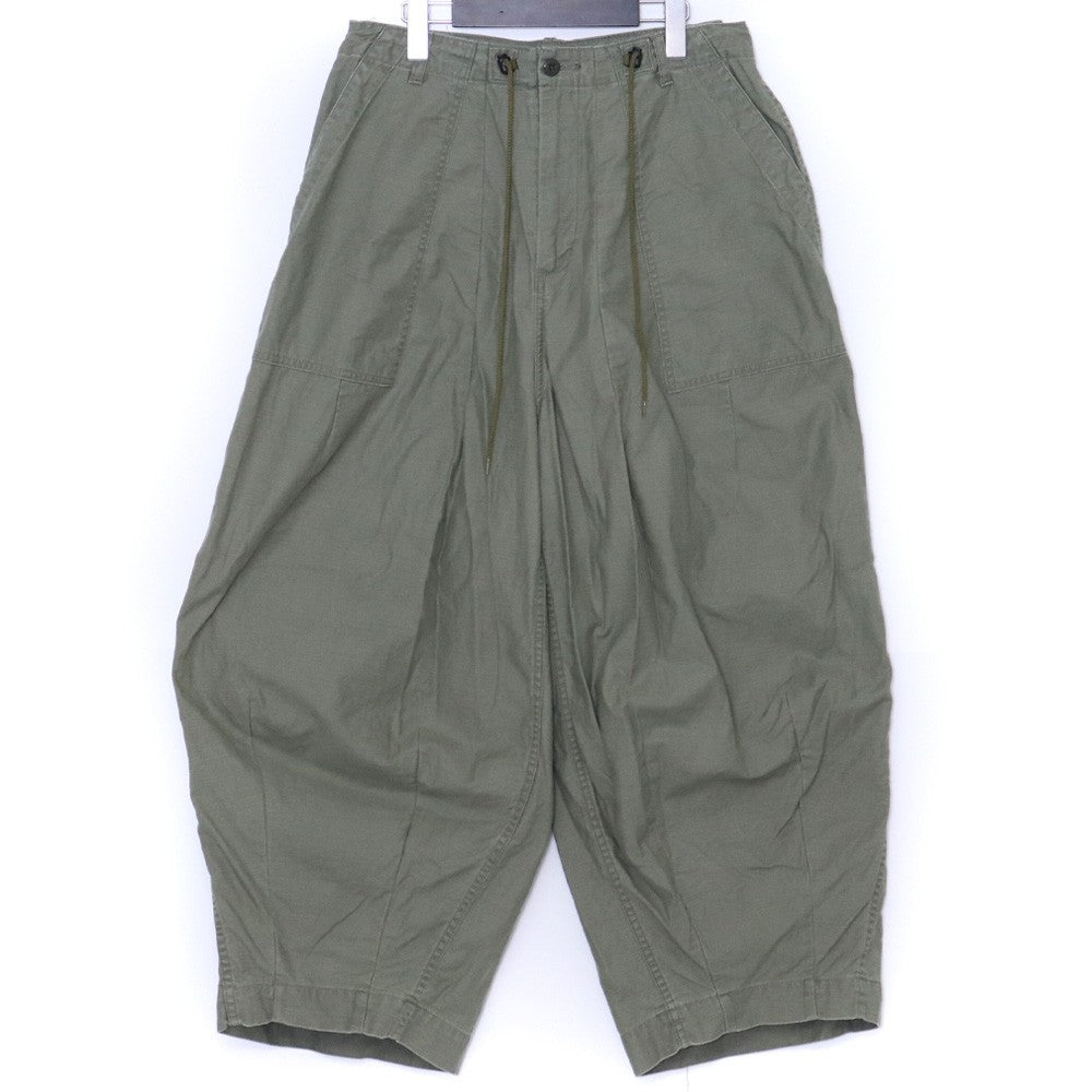 NEEDLES H.D. Pant Cargo Pants Olive Fatigue Wide Size M
