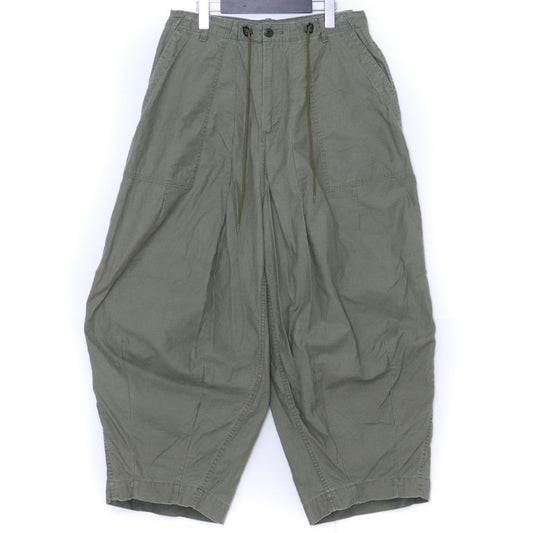 NEEDLES H.D. Pant Cargo Pants Olive Fatigue Wide Size M