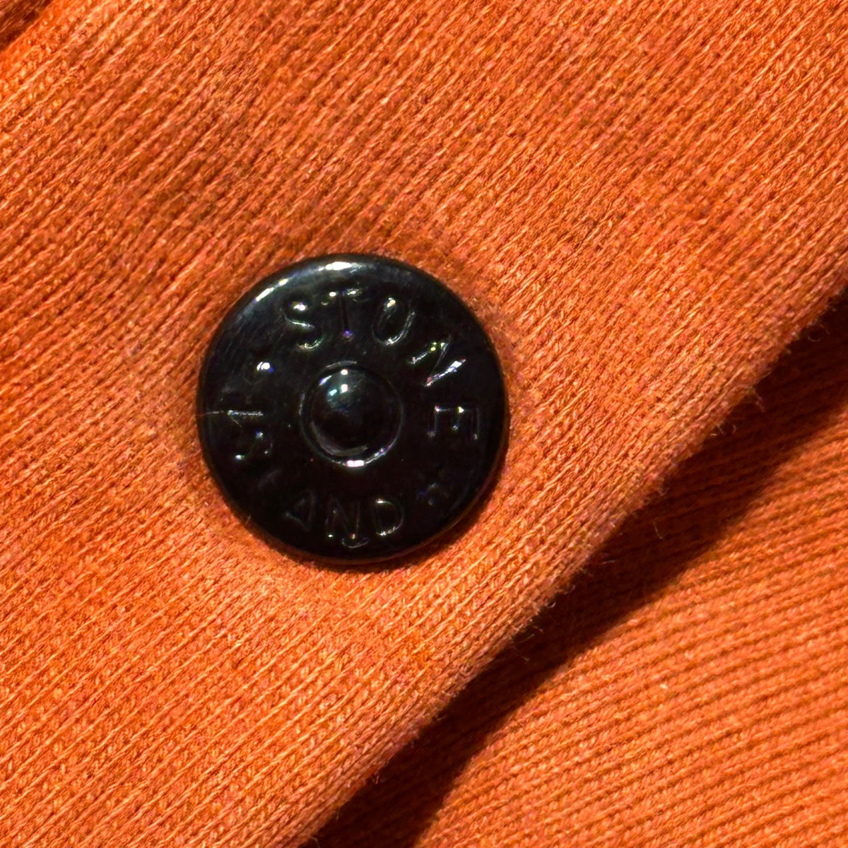STONE ISLAND 00s Monochrome Patch Jacket Orange Size XL