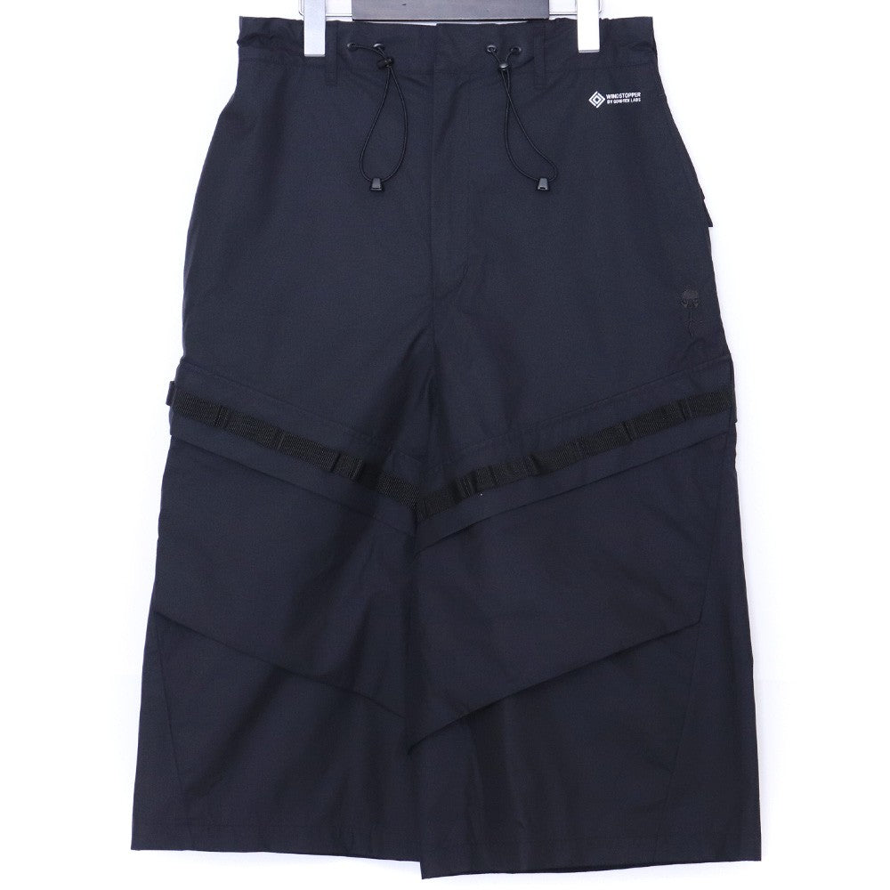 ALMOSTBLACK x D-VEC Gore-Tex Windstopper Shorts Black Size 1