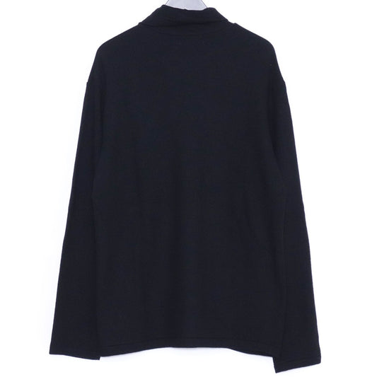 YOHJI YAMAMOTO POUR HOMME 22AW Super120 T-Shirt Black Size 3