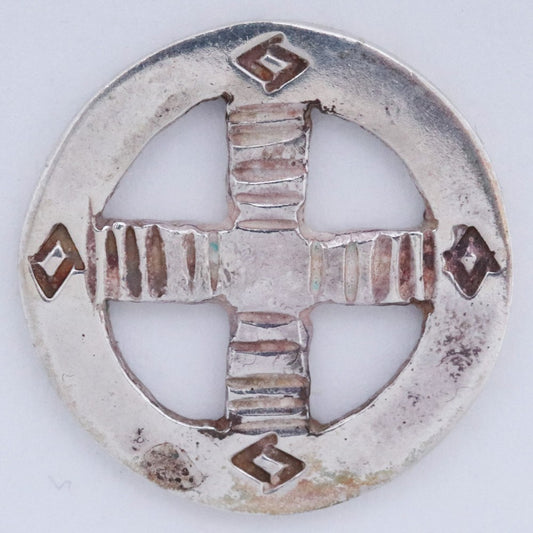GORO'S SV Wheel Necklace Silver Size F