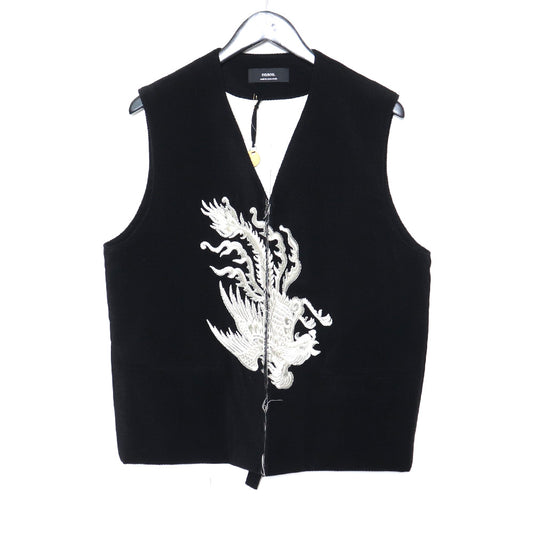 ENSOU. Phoenix Vest Black Size M