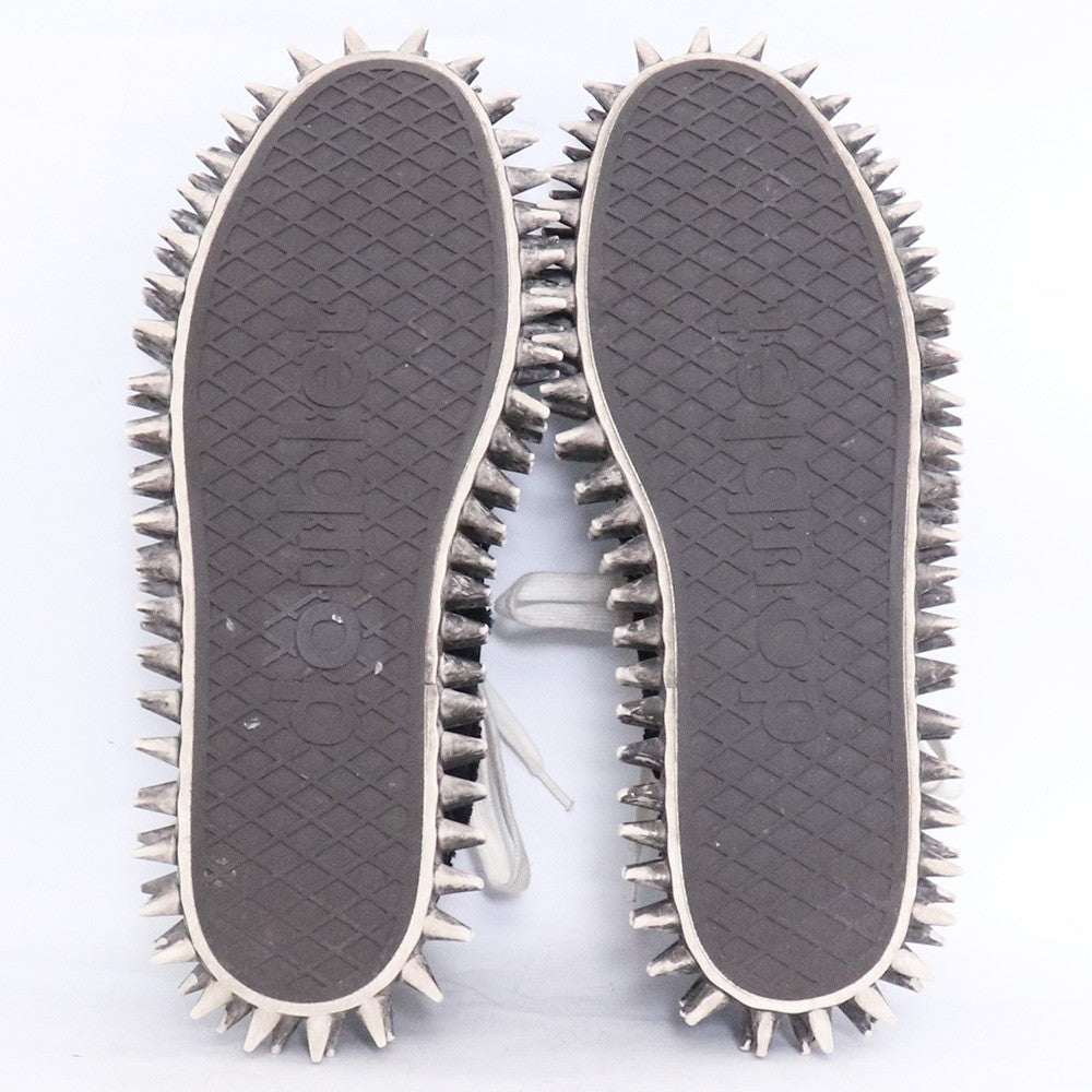 DOUBLET 26SS Dirty Spike Toe Cap Sneakers Black Size 26H