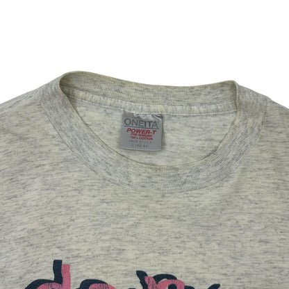 UNDERCOVER 90s Hand Printed Riot Police T-Shirt Gray Size L